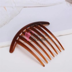 Pieptene din plastic BT028DD Maro pentru cocuri